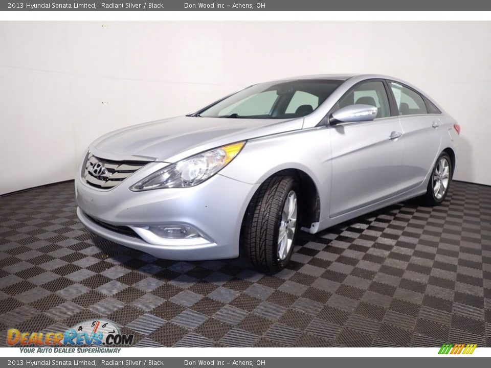 2013 Hyundai Sonata Limited Radiant Silver / Black Photo #5