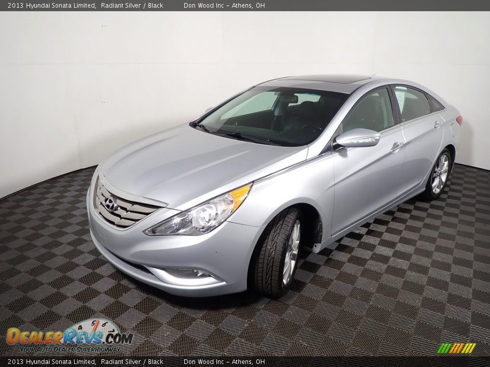 2013 Hyundai Sonata Limited Radiant Silver / Black Photo #6