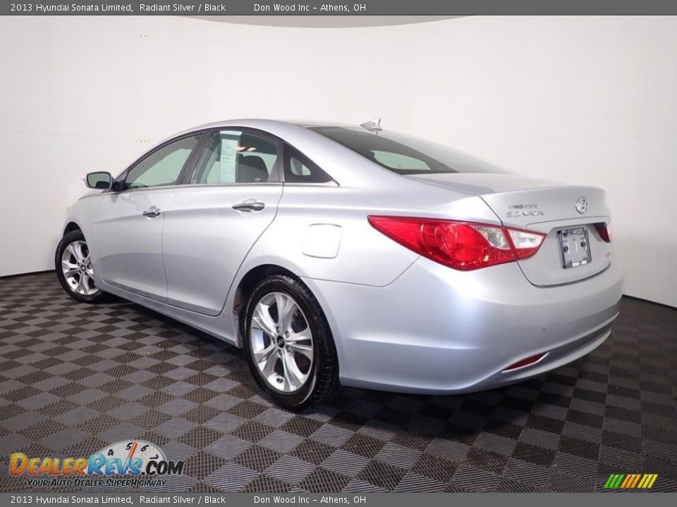 2013 Hyundai Sonata Limited Radiant Silver / Black Photo #7