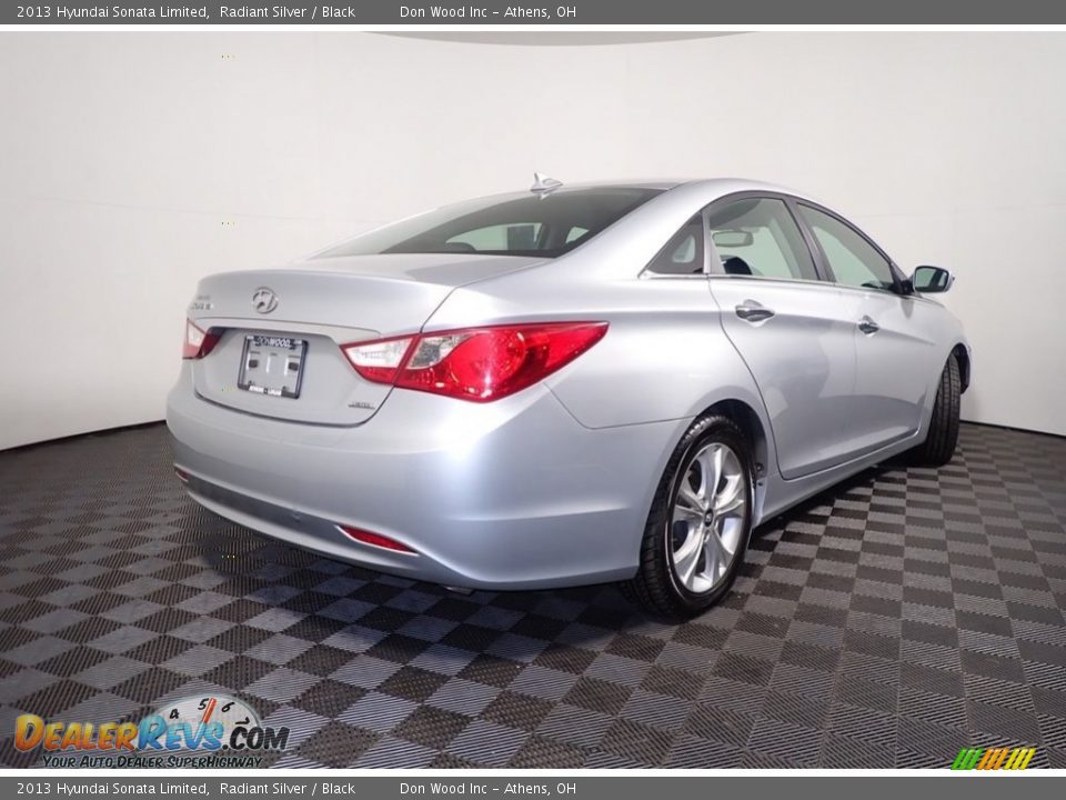 2013 Hyundai Sonata Limited Radiant Silver / Black Photo #10