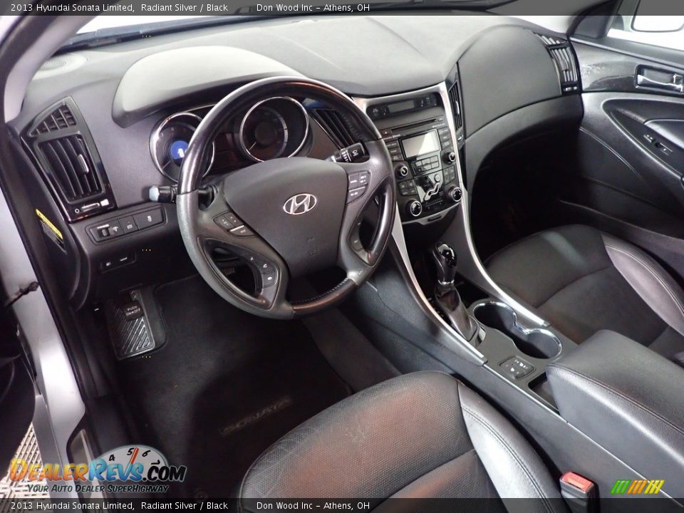 2013 Hyundai Sonata Limited Radiant Silver / Black Photo #12