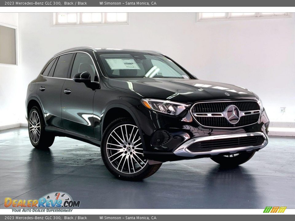 2023 Mercedes-Benz GLC 300 Black / Black Photo #12