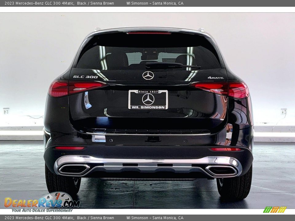 2023 Mercedes-Benz GLC 300 4Matic Black / Sienna Brown Photo #3