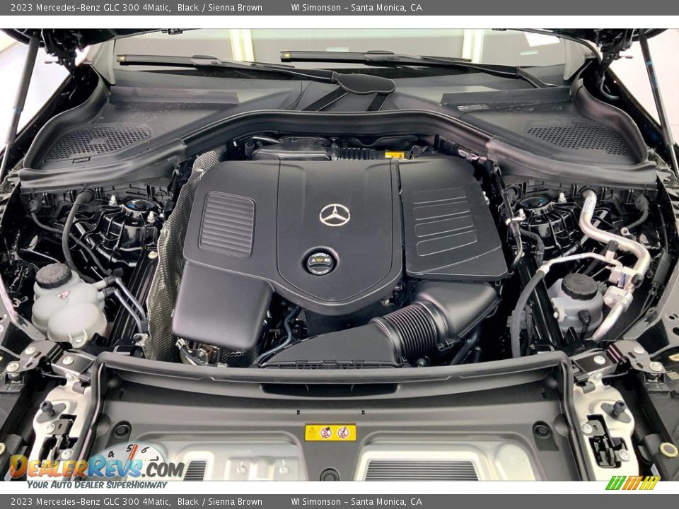 2023 Mercedes-Benz GLC 300 4Matic Black / Sienna Brown Photo #9