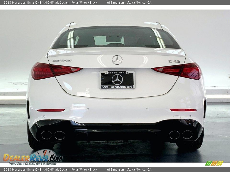 2023 Mercedes-Benz C 43 AMG 4Matic Sedan Polar White / Black Photo #3