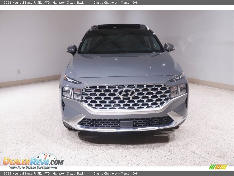 2021 Hyundai Santa Fe SEL AWD Hampton Gray / Black Photo #2