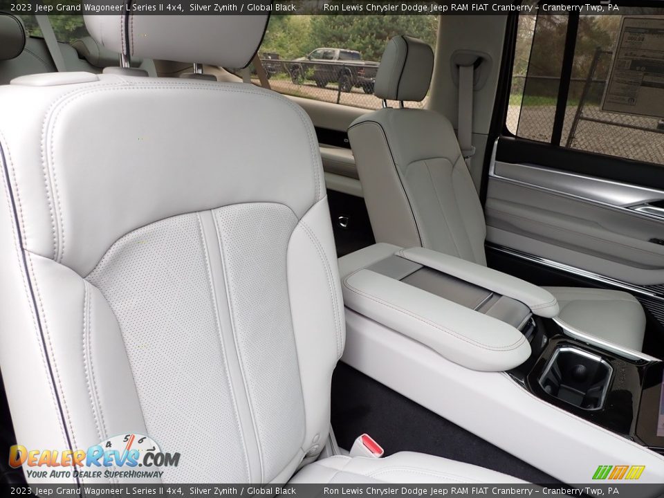 Rear Seat of 2023 Jeep Grand Wagoneer L Series II 4x4 Photo #11