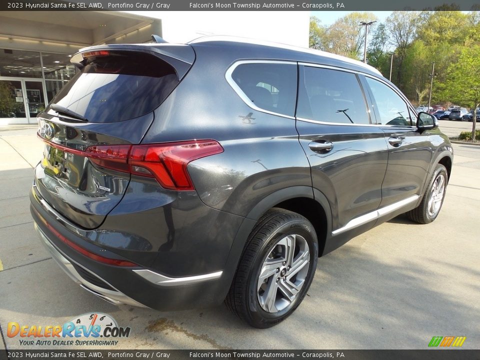 2023 Hyundai Santa Fe SEL AWD Portofino Gray / Gray Photo #2