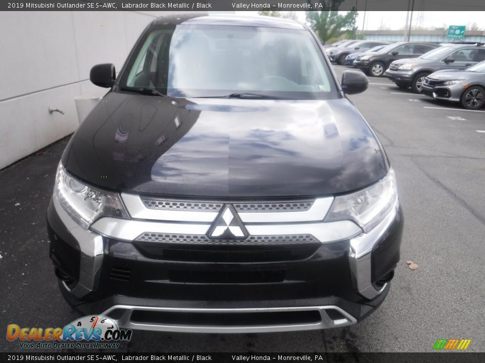 2019 Mitsubishi Outlander SE S-AWC Labrador Black Metallic / Black Photo #4