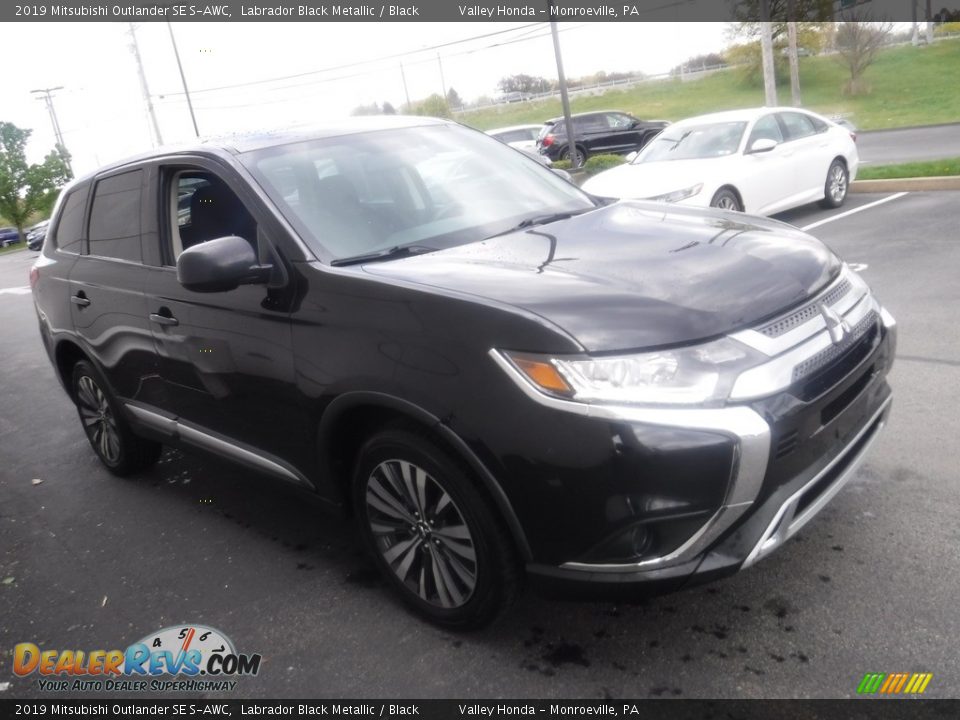 2019 Mitsubishi Outlander SE S-AWC Labrador Black Metallic / Black Photo #5