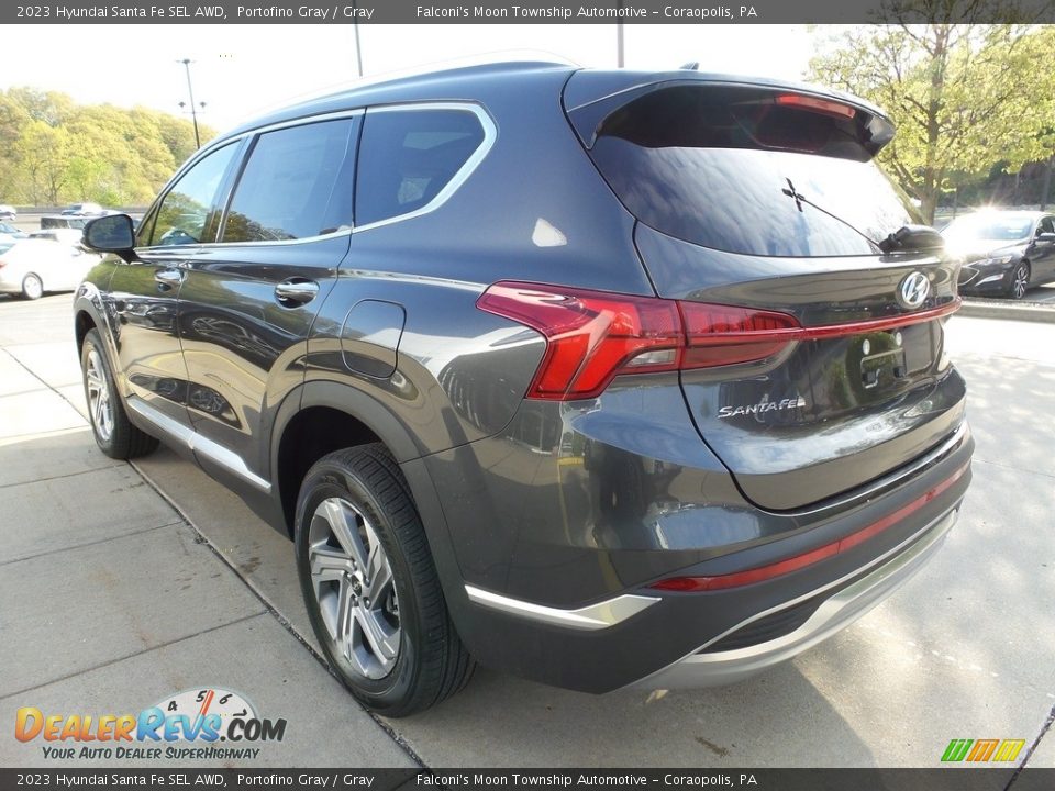 2023 Hyundai Santa Fe SEL AWD Portofino Gray / Gray Photo #5