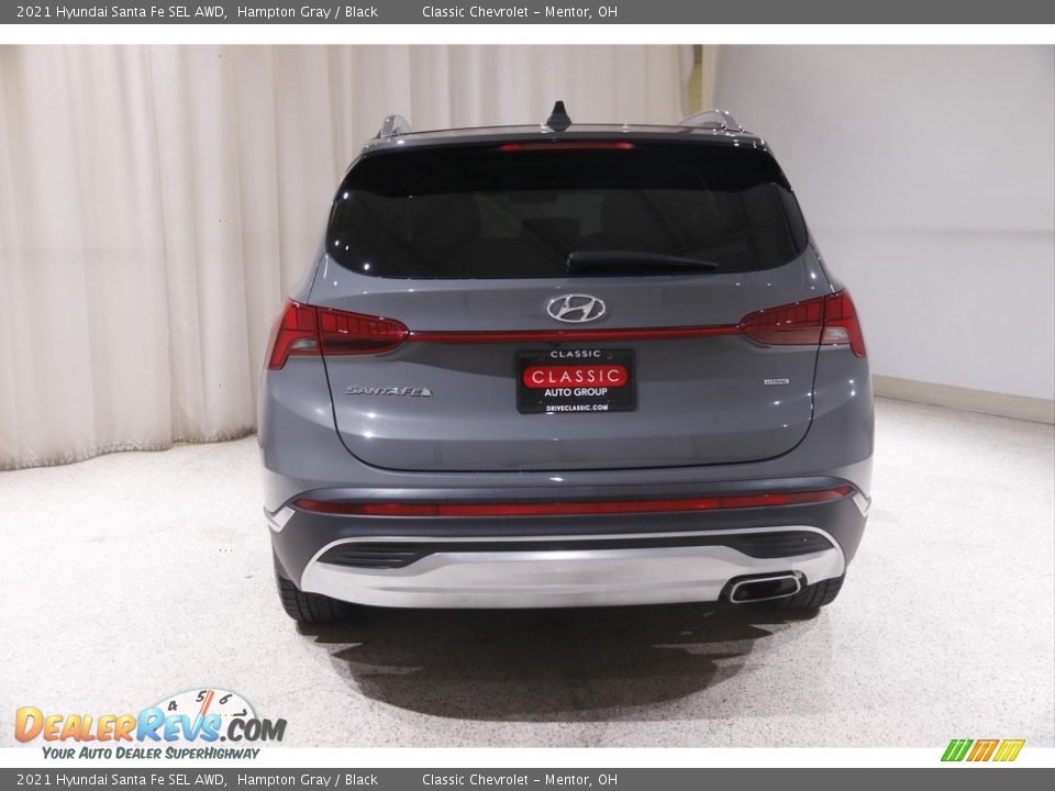 2021 Hyundai Santa Fe SEL AWD Hampton Gray / Black Photo #20