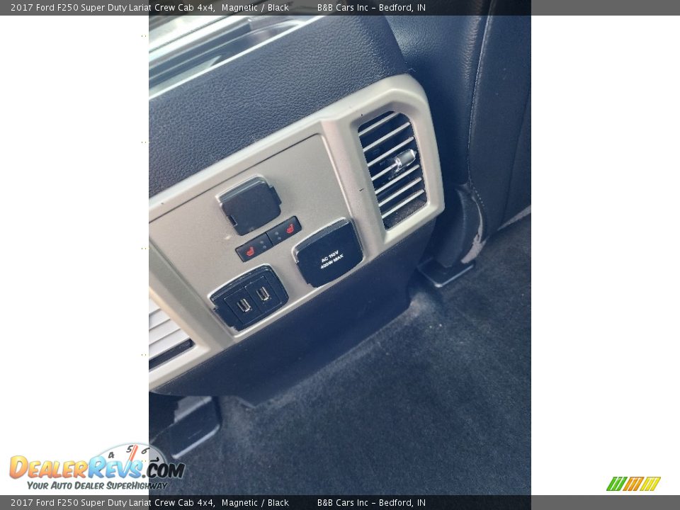 2017 Ford F250 Super Duty Lariat Crew Cab 4x4 Magnetic / Black Photo #28