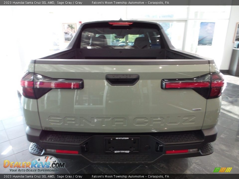 2023 Hyundai Santa Cruz SEL AWD Sage Gray / Gray Photo #3