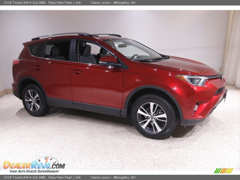 Ruby Flare Pearl 2018 Toyota RAV4 XLE AWD Photo #1