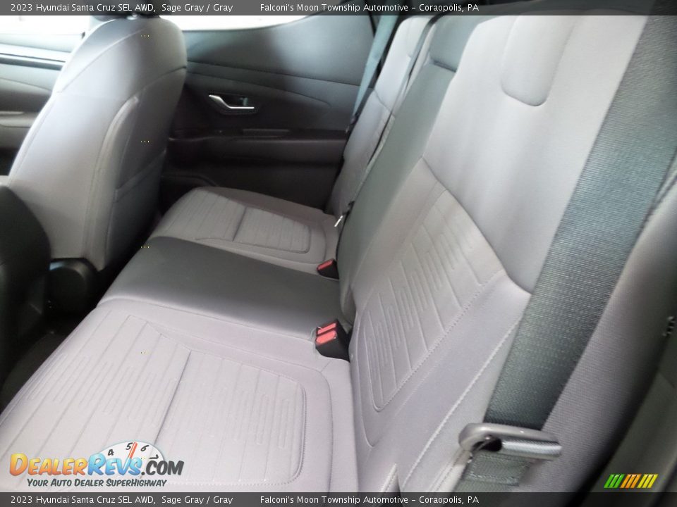 2023 Hyundai Santa Cruz SEL AWD Sage Gray / Gray Photo #10