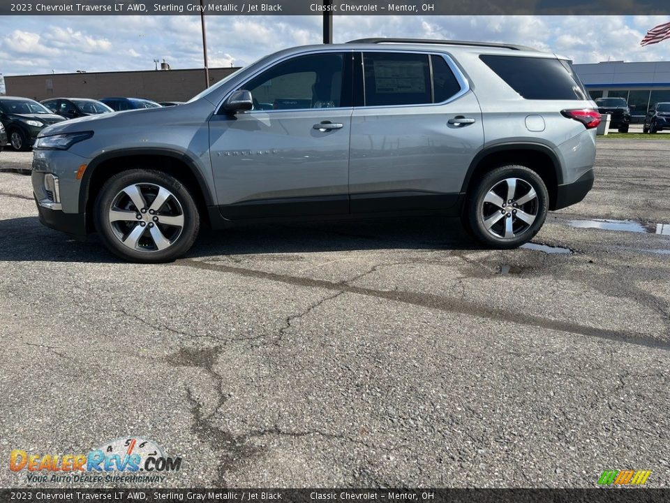 2023 Chevrolet Traverse LT AWD Sterling Gray Metallic / Jet Black Photo #1