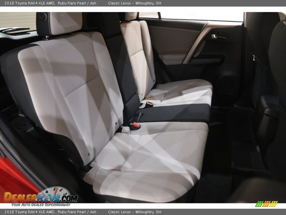 Rear Seat of 2018 Toyota RAV4 XLE AWD Photo #16