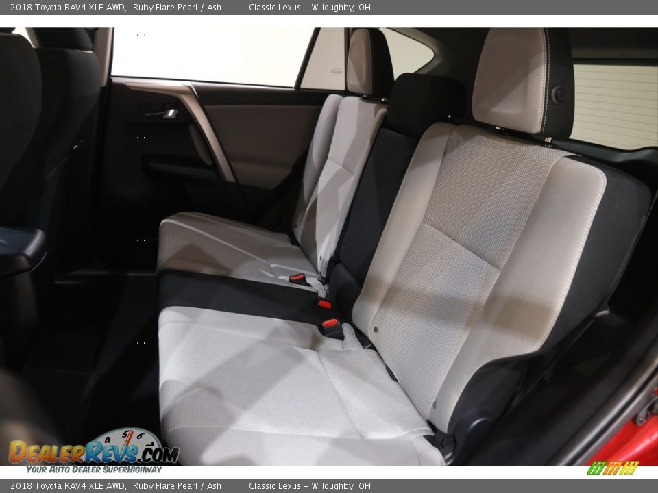 Rear Seat of 2018 Toyota RAV4 XLE AWD Photo #17