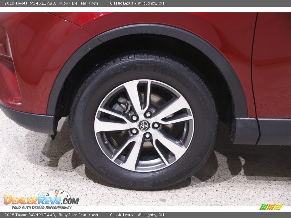 2018 Toyota RAV4 XLE AWD Wheel Photo #20