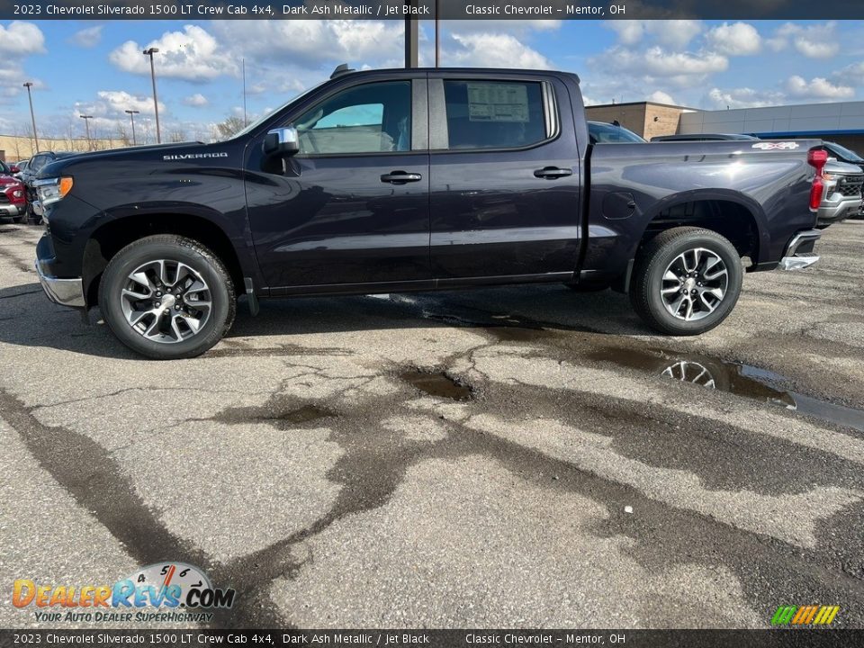 2023 Chevrolet Silverado 1500 LT Crew Cab 4x4 Dark Ash Metallic / Jet Black Photo #1