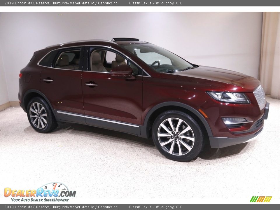 2019 Lincoln MKC Reserve Burgundy Velvet Metallic / Cappuccino Photo #1