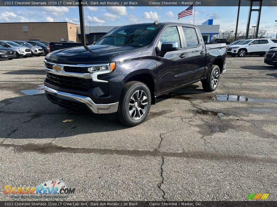 2023 Chevrolet Silverado 1500 LT Crew Cab 4x4 Dark Ash Metallic / Jet Black Photo #2