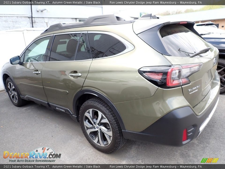 2021 Subaru Outback Touring XT Autumn Green Metallic / Slate Black Photo #2