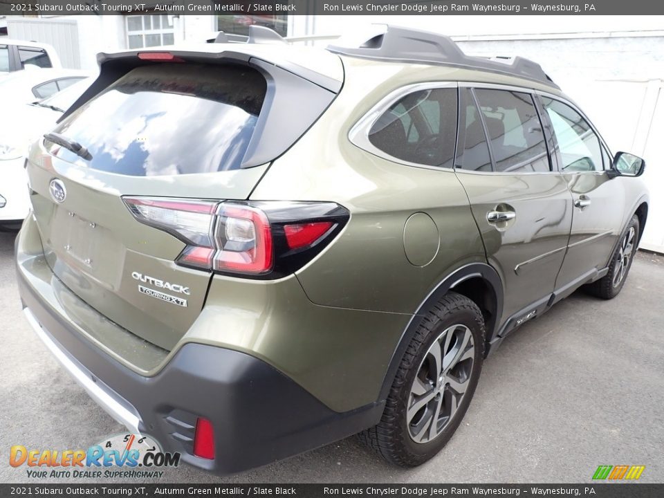 2021 Subaru Outback Touring XT Autumn Green Metallic / Slate Black Photo #3