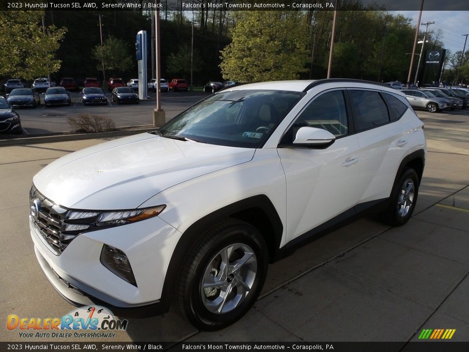 2023 Hyundai Tucson SEL AWD Serenity White / Black Photo #7