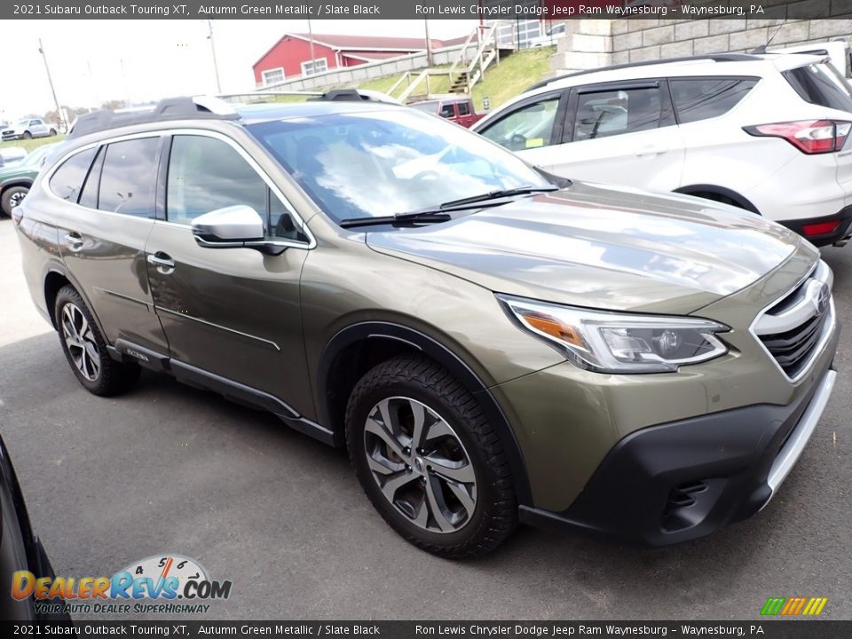 2021 Subaru Outback Touring XT Autumn Green Metallic / Slate Black Photo #4