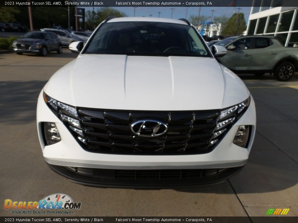 2023 Hyundai Tucson SEL AWD Serenity White / Black Photo #8