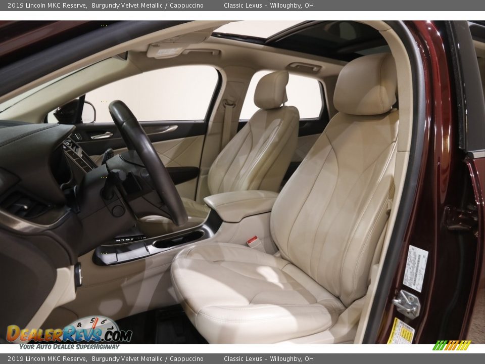 2019 Lincoln MKC Reserve Burgundy Velvet Metallic / Cappuccino Photo #6