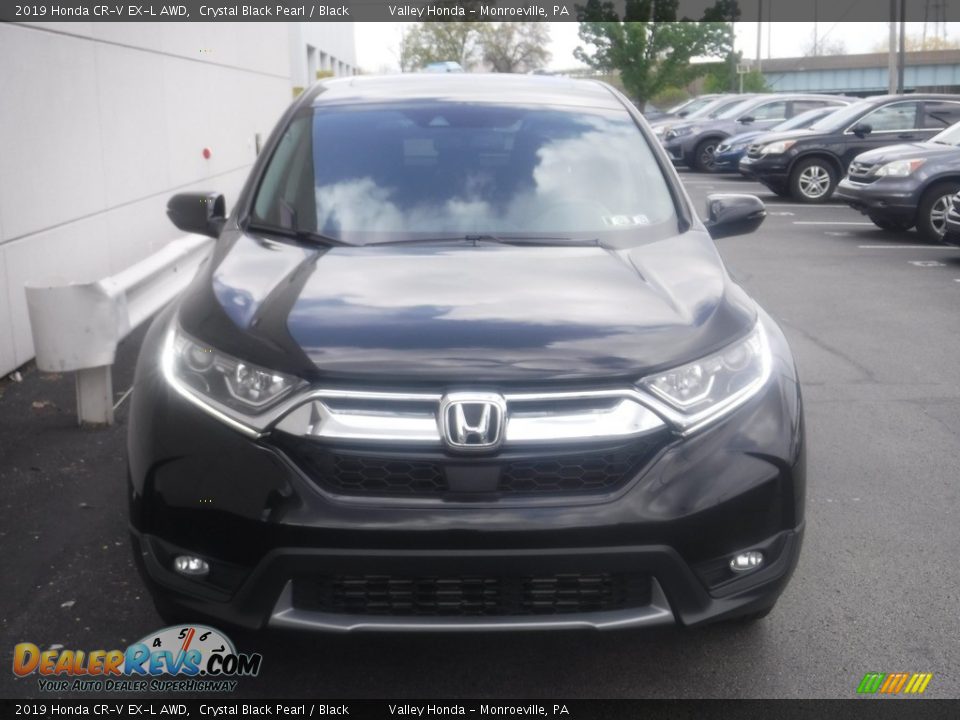 2019 Honda CR-V EX-L AWD Crystal Black Pearl / Black Photo #4