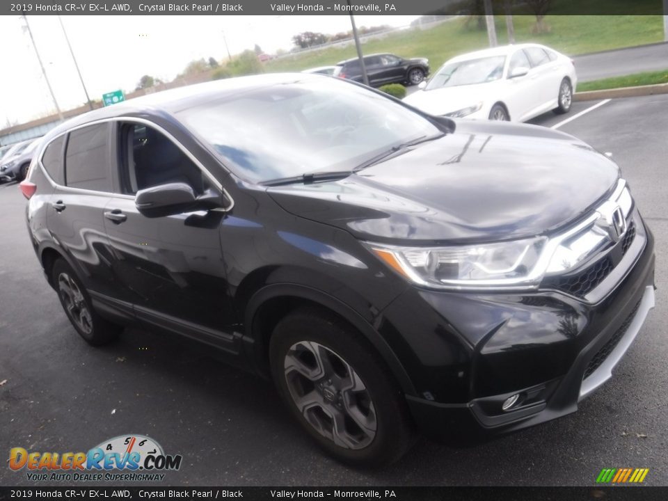 2019 Honda CR-V EX-L AWD Crystal Black Pearl / Black Photo #5