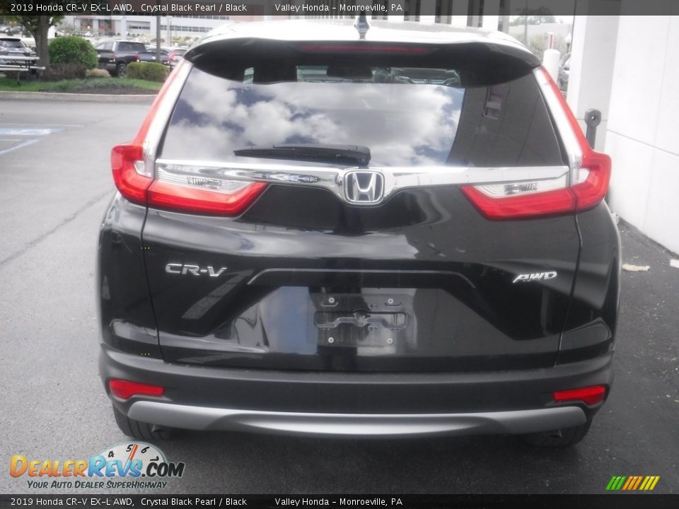 2019 Honda CR-V EX-L AWD Crystal Black Pearl / Black Photo #8