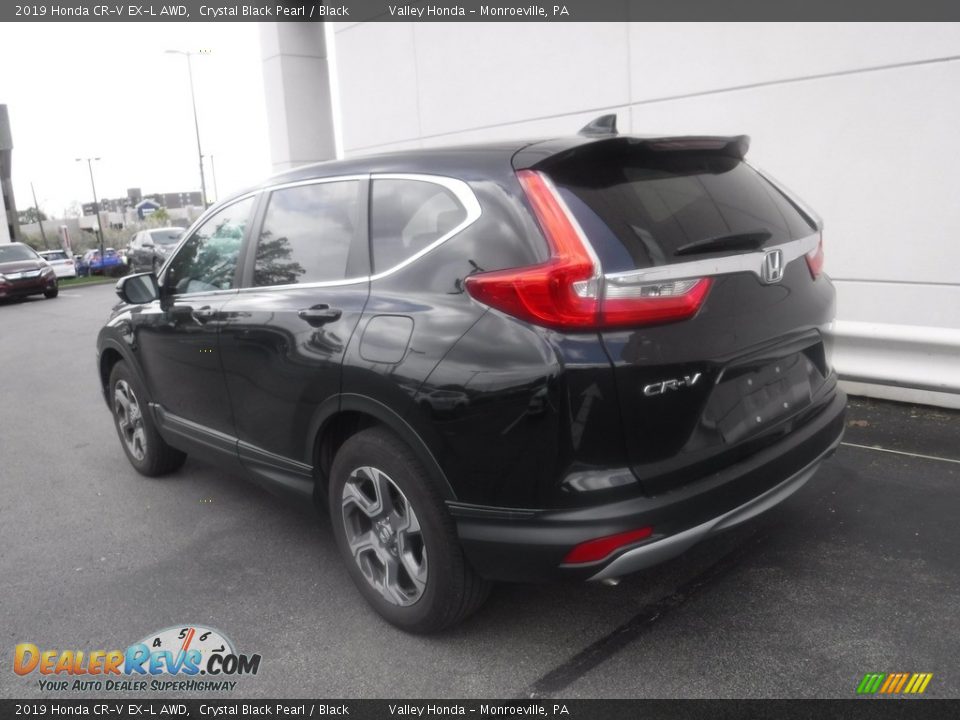 2019 Honda CR-V EX-L AWD Crystal Black Pearl / Black Photo #9