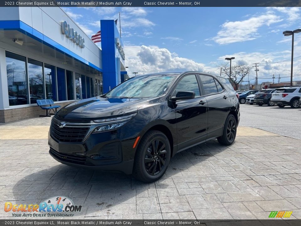 2023 Chevrolet Equinox LS Mosaic Black Metallic / Medium Ash Gray Photo #2