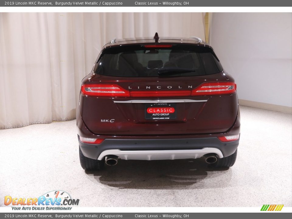 2019 Lincoln MKC Reserve Burgundy Velvet Metallic / Cappuccino Photo #22