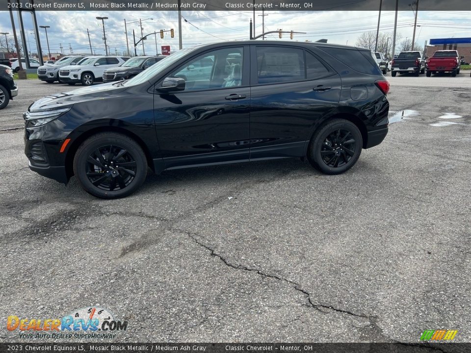 2023 Chevrolet Equinox LS Mosaic Black Metallic / Medium Ash Gray Photo #1