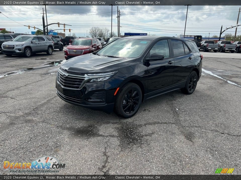 2023 Chevrolet Equinox LS Mosaic Black Metallic / Medium Ash Gray Photo #2