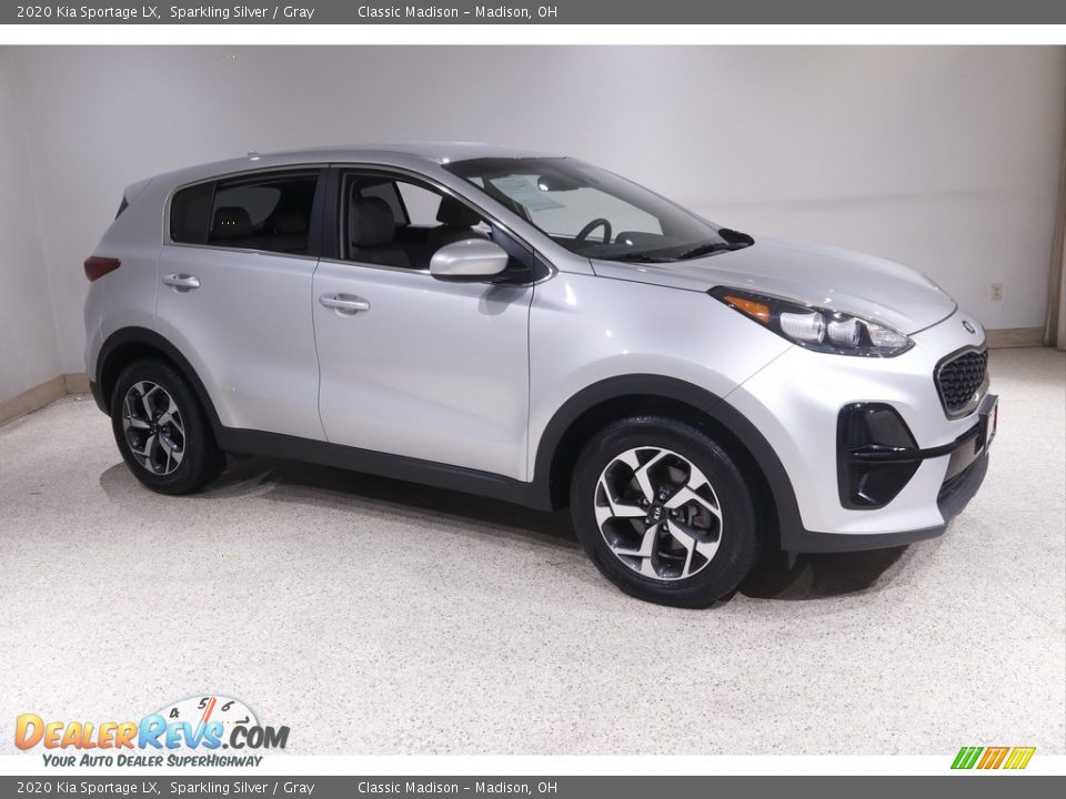 Sparkling Silver 2020 Kia Sportage LX Photo #1