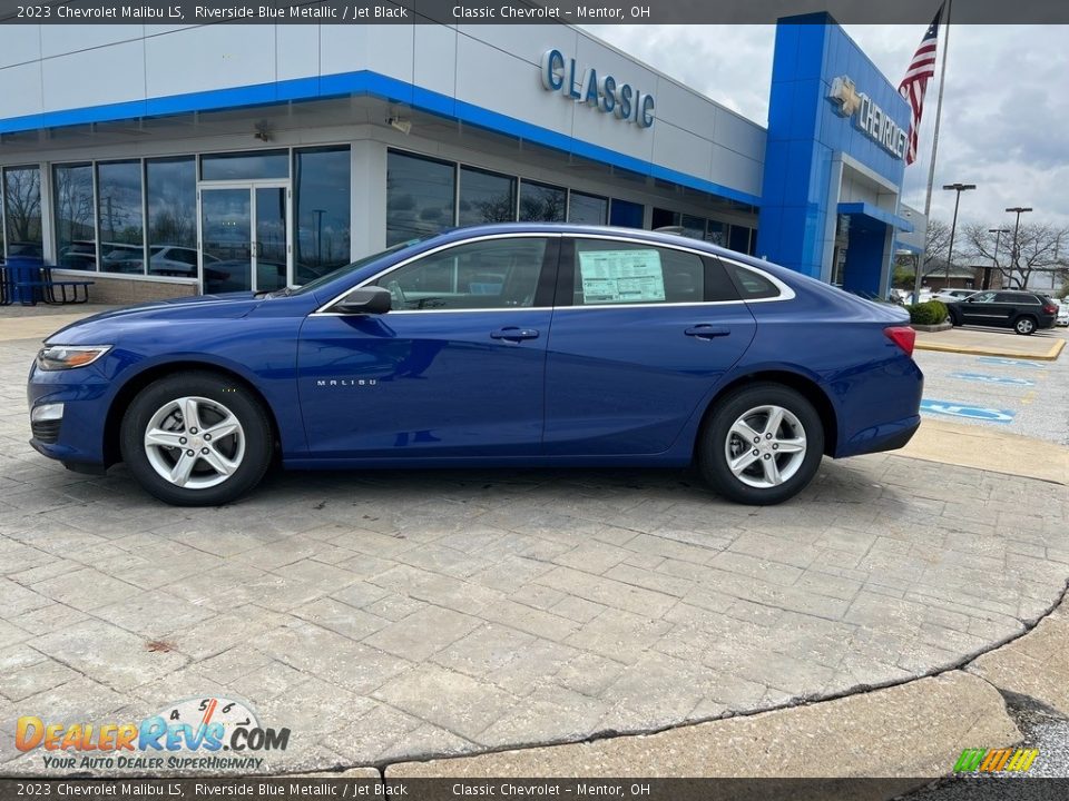 2023 Chevrolet Malibu LS Riverside Blue Metallic / Jet Black Photo #1