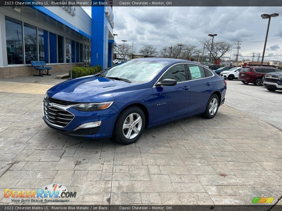 2023 Chevrolet Malibu LS Riverside Blue Metallic / Jet Black Photo #2