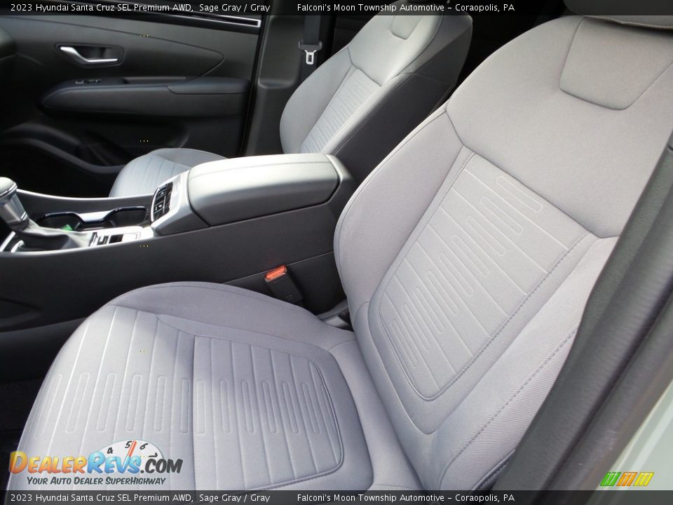 2023 Hyundai Santa Cruz SEL Premium AWD Sage Gray / Gray Photo #11