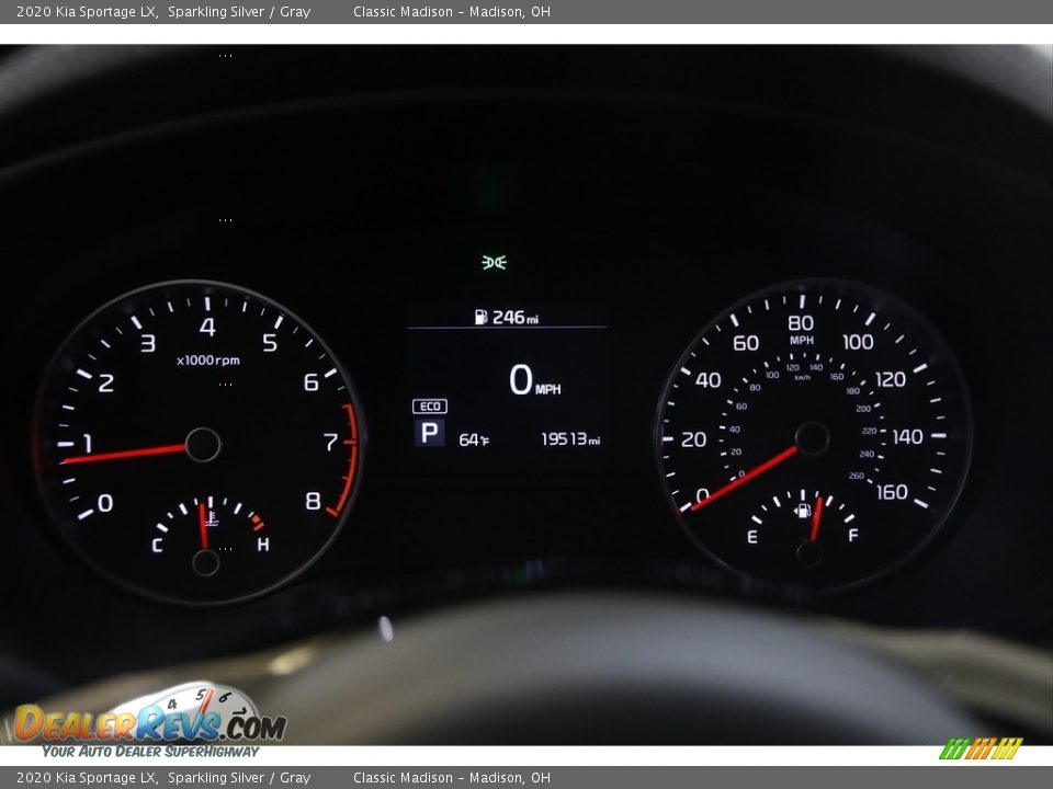 2020 Kia Sportage LX Gauges Photo #8