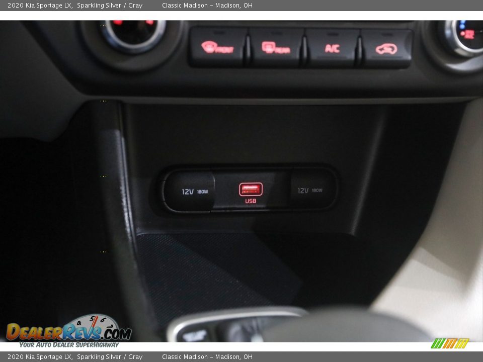 2020 Kia Sportage LX Sparkling Silver / Gray Photo #12