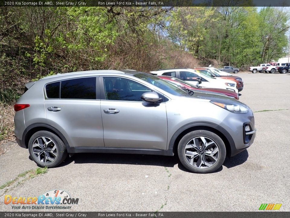 2020 Kia Sportage EX AWD Steel Gray / Gray Photo #4