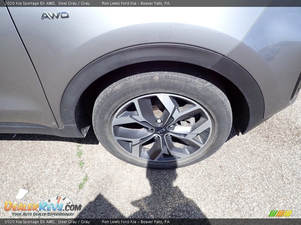 2020 Kia Sportage EX AWD Steel Gray / Gray Photo #5