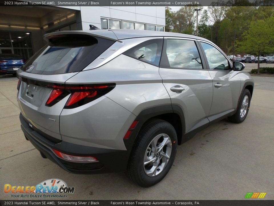 2023 Hyundai Tucson SE AWD Shimmering Silver / Black Photo #2